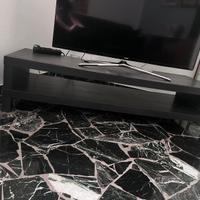 Mobile tv IKEA (LACK) colore marrone-nero