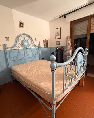 Letto in ferro battuto matrimoniale