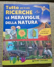libro tutto per le mie ricerche con stickers 