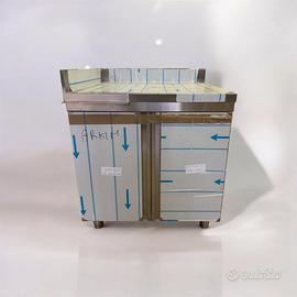 Acciai cucina con ante