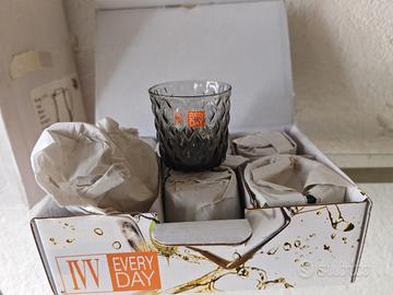 Set bicchieri IVV in vetro (6 pezzi) con scatola