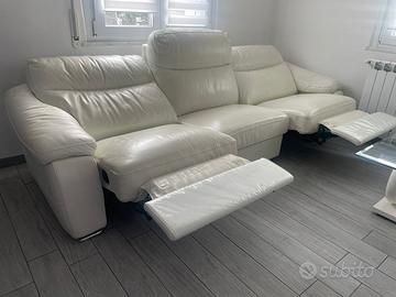 Divano in vera pelle