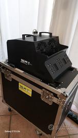 Macchina bolle ripiene di fumo con led