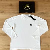 Stone Island T-shirt maniche lunghe Originale QR