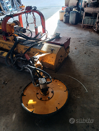 Trincia erba AEDES con ruota interfila