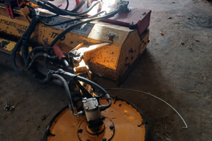 Trincia erba AEDES con ruota interfila