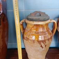 piccola brocca in terracotta antica 