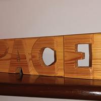 pace su legno