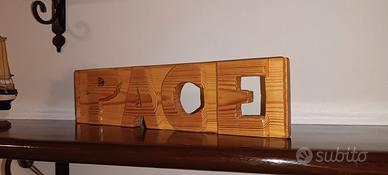 pace su legno