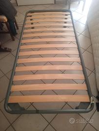 Rete a doghe singola con struttura in metallo