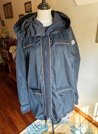 Impermeabile Moncler Yukari vintage blu scuro tg 5