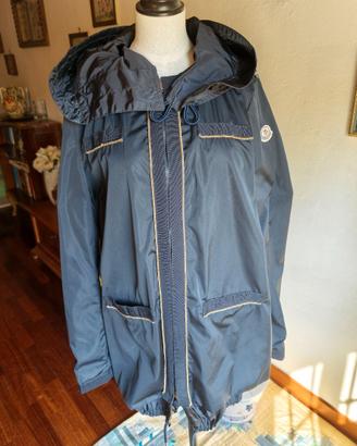 Impermeabile Moncler Yukari vintage blu scuro tg 5