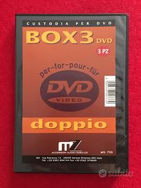 16 CUSTODIE BOX per DVD DOPPI