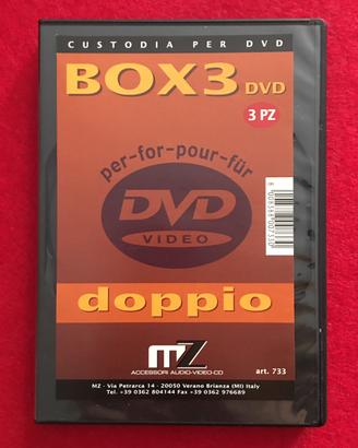 16 CUSTODIE BOX per DVD DOPPI