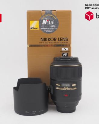 Nikon AF-S 105 F2.8 G ED VR Micro (Nikon)