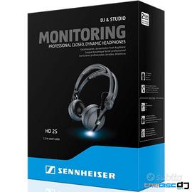 (VENDUTO) SENNHEISER HD-25 CUFFIA  DJ MONITORING