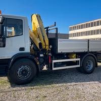 AUTOCARRO IVECO 180.30 CON GRU E RIBALTABILE NUOVO