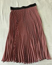 Gonna a pieghe donna