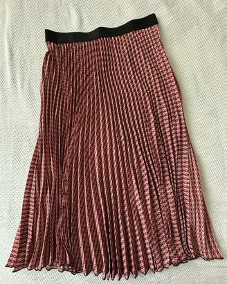 Gonna a pieghe donna