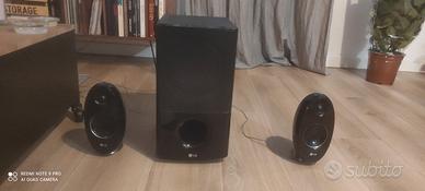 Casse LG con subwoofer