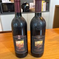 2  Brunello di Montalcino castello Banfi 1986/1993
