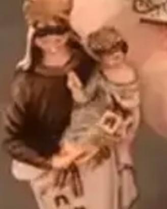 2 madonnine von bambino mafonna gigante fatima