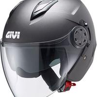 GIVI CASCO JET 12.3 STRATOS TITANIO OPACO TG. M