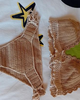 Realizzo borse artigianali e altre cose a crochet