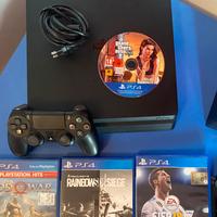 palystation 4 slim 1TB + giochi