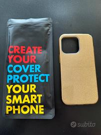 Cover per telefono iphone 13 Pro, nuova, color oro