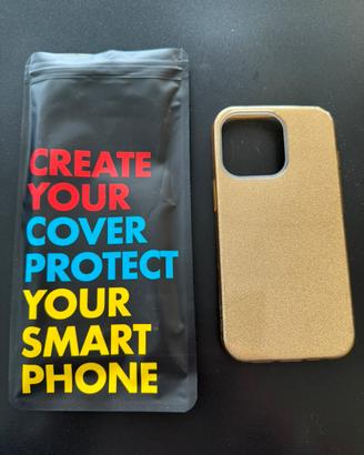 Cover per telefono iphone 13 Pro, nuova, color oro