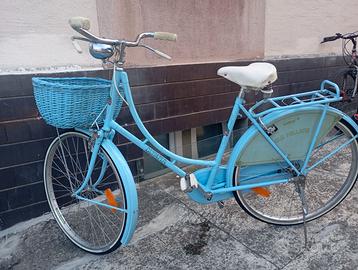 Bicicletta da donna vintage Olympia con cestino