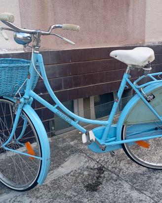 Bicicletta da donna vintage Olympia con cestino