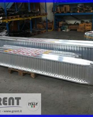 Rampe e Pedane da Carico in Alluminio con Bordi - 