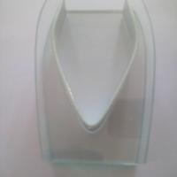 Vaso in vetro trasparente