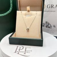 Collana punto luce Moissanite