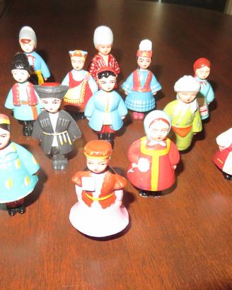 Miniature personaggi vintage (Russia?)