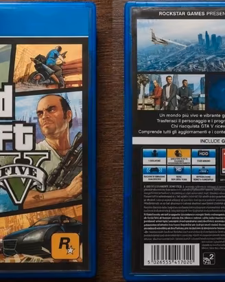 GTA 5 PS4 - Originale e Perfettamente Funzionante