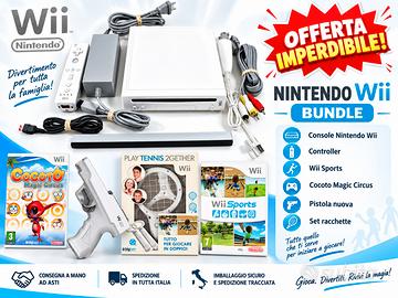 Nintendo Wii completa con giochi e accessori i