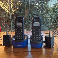 Coppia telefonica portatili Panasonic