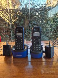 Coppia telefonica portatili Panasonic
