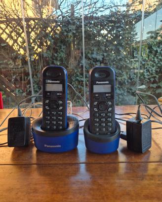 Coppia telefonica portatili Panasonic