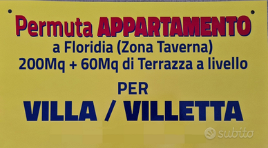 Appartamento con terrazzo a livello