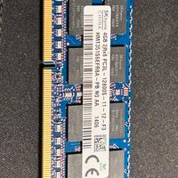 Memoria RAM SIMM  4GB PC3L-12800S
