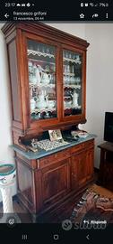 Credenza, madia noce fine 800 primi 900