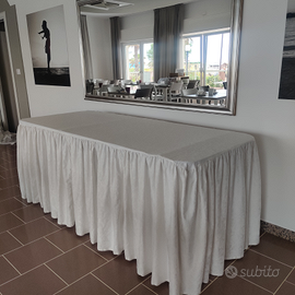 Tavolo con gonna per buffet hotel ristorante - Arredamento e Casalinghi In  vendita a Rimini