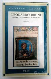 Leonardo Bruni Opere letterarie e politiche raro