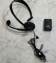Cuffia x XBOX/360 + Batteria Ricaricable
