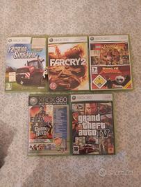 Lotto 5 giochi Xbox 360