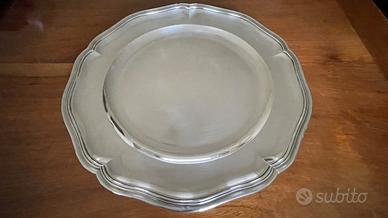 Piatto in Argento 950/1000,  Parigi 1838 - 1919